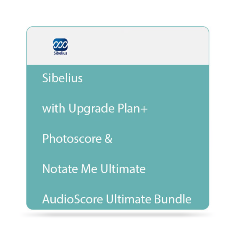 Avid Sibelius ULTI w/ Photoscore & NotateMe & Audioscore