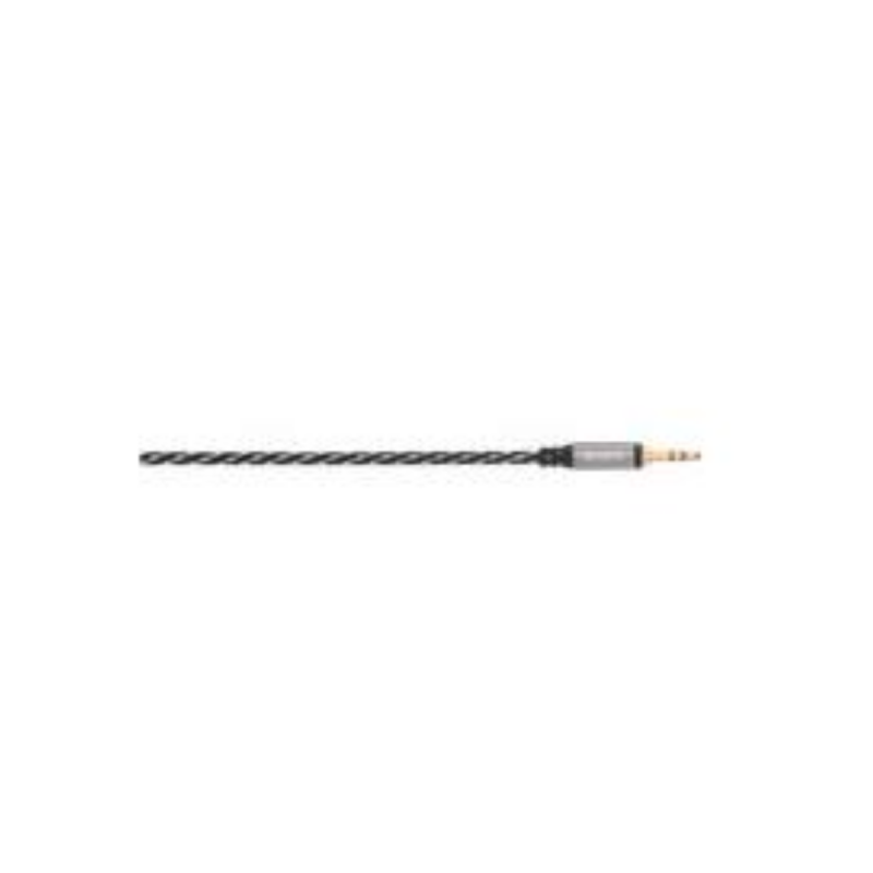 Avinity Câble audio Jack 3,5Â mm/con. mâle stéréo textile doré 3,0Â m