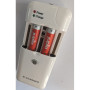 Prodigit Chargeur universel pour piles AA, AAA batteries photo/vidéo