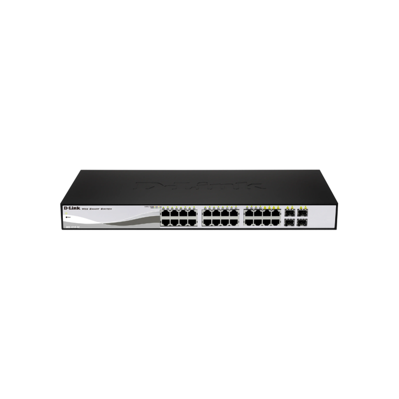 D-Link Smart Nuclias Connect L2 24x Gigabit PoE/PoE+ 4x Combo GbE/SFP