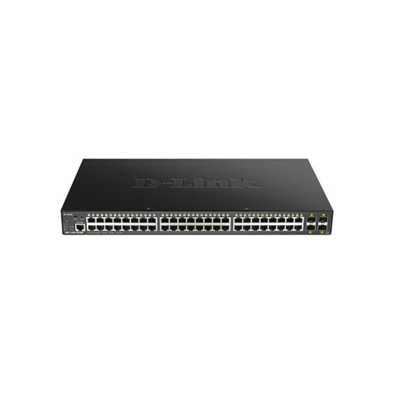 D-Link Smart+ L2+ 48 ports PoE/PoE+ & 4 ports 10GbE SFP+ PoE 370W