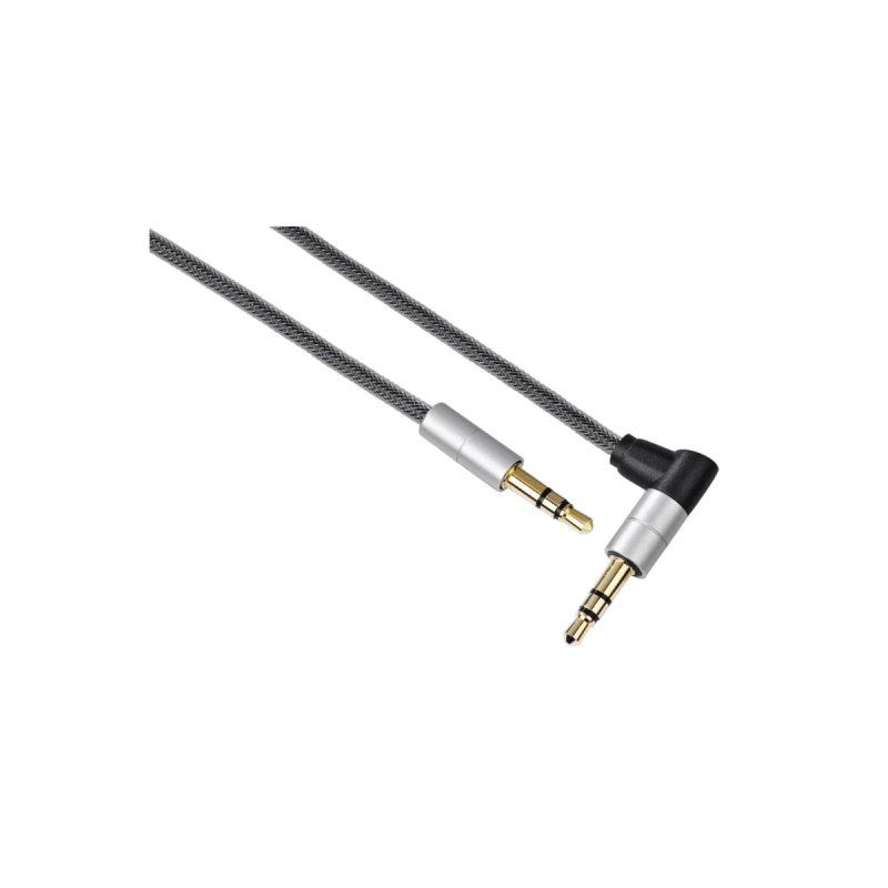 Hama Câble de liaison AluLine 5mm mâle - mâle 0,75m
