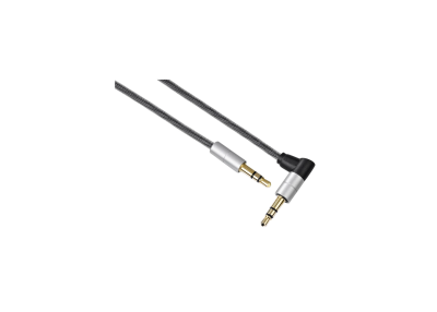 Hama Câble de liaison AluLine 5mm mâle - mâle 0,75m