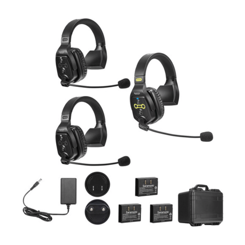 Saramonic WiTalk FullDuplex Wireless Intercom Single-ear Headset 3p