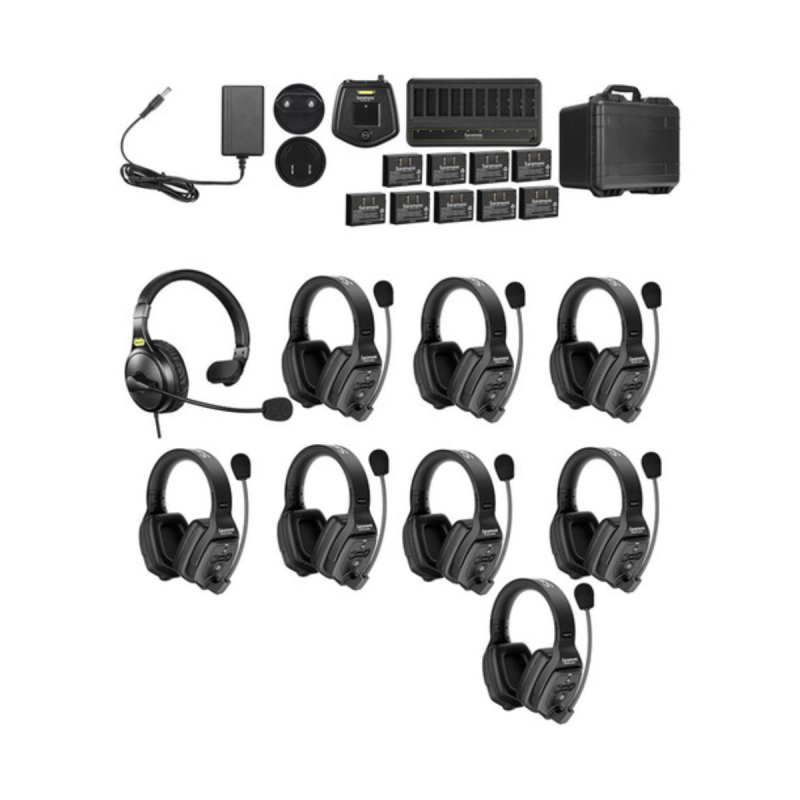 Saramonic WiTalk FullDuplex Wireless Intercom Dual-ear Headset 9p