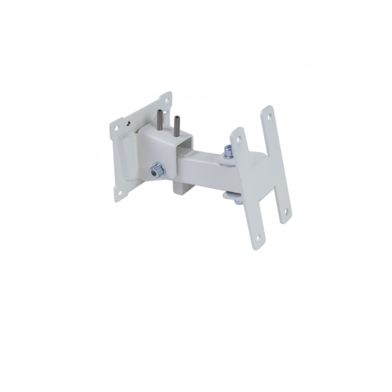 DAS Fixation murale orientable blanche. DAS AXW-1-W