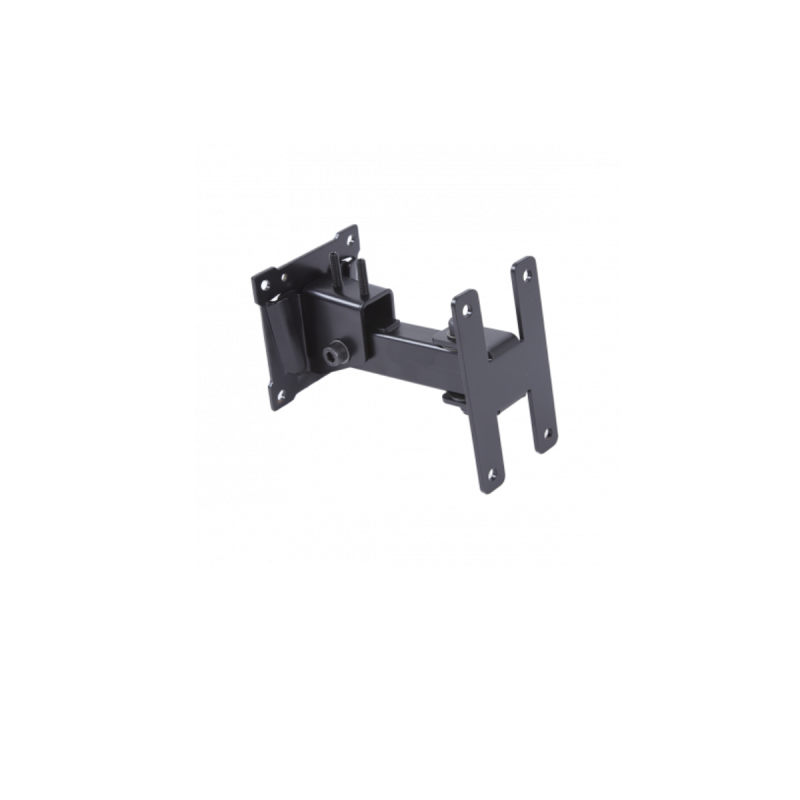 DAS Fixation murale orientable noire. DAS AXW-1