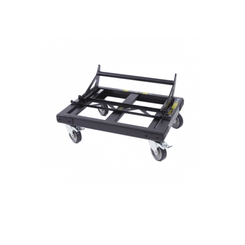 DAS Steel transport dolly for AERO-20A (max 4 u.), black