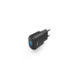 Hama Chargeur USB bloc secteur USB-A adapt. univ. affichage LED 6W