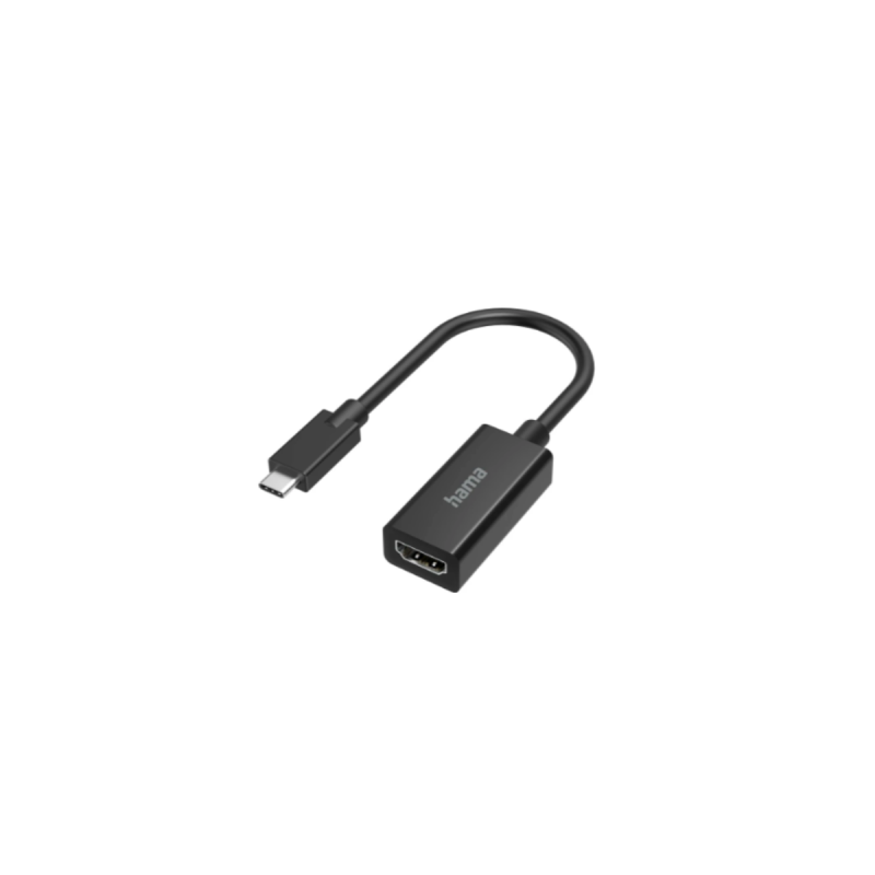 Hama Adaptateur vidéo, fiche USB-C - port HDMI, Ultra-HD 4K