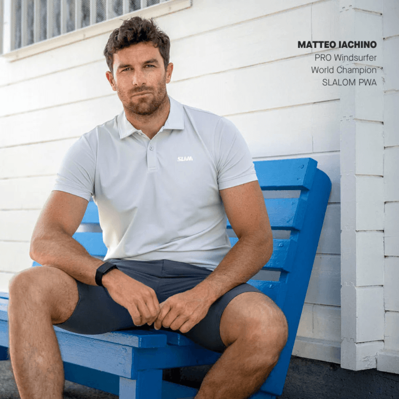 Tilta Crew Polo L - Gris Clair