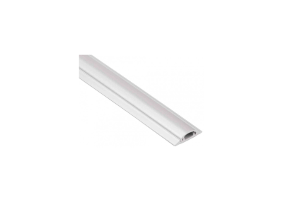 Hama Passe Câble PVC semi-circulaire autocollant 100/3,5/0,9 cm blc