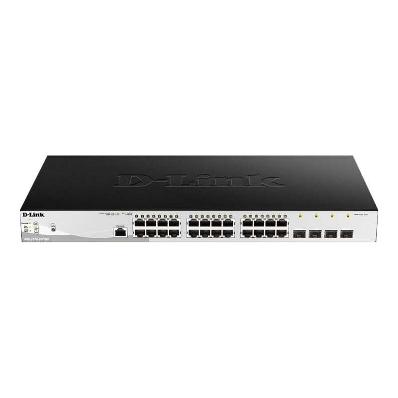 D-Link Switch L2+ 24x Gb PoE/PoE+ & 4x SFP