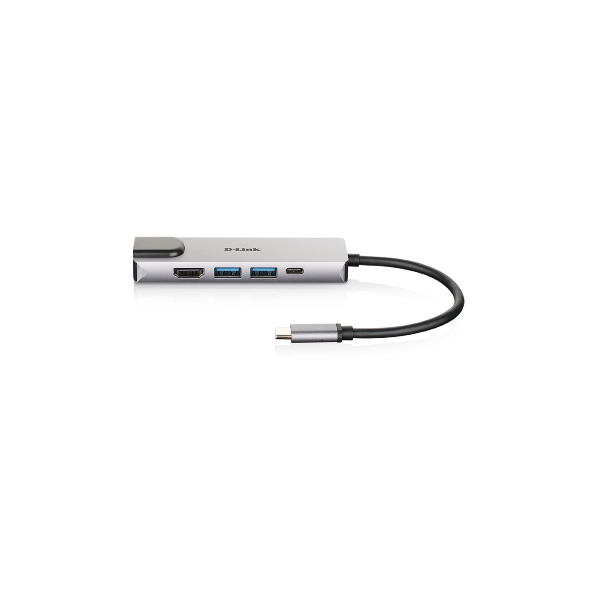 D-Link Hub USB-C 6-en-1 avec HDMI/lecteur de carte/alimentation DUB-2327