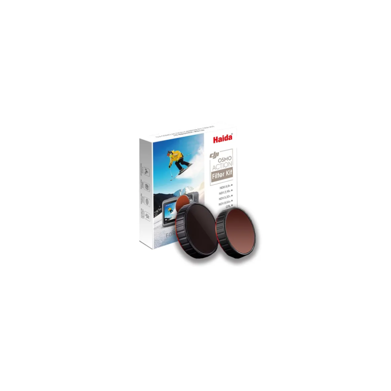 Haida Kit pour DJI Osmo (ND0.9+1.2+1.5+Polarisant circulaire)