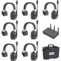 CAME-TV KUMINIK8 Duplex Digital Wireless Headset 450M Ear 7 Pack