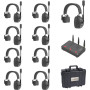 CAME-TV KUMINIK8 Duplex Digital Wireless Headset 450M Ear 9 Pack