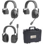 Came-TV Duplex Digital Wireless Headset Mixed 2 Single Ear&1 Dual Ear