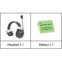Came-TV KUMINIK8 Duplex Digital Wireless Headset 1 Single Ear Master