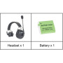 Came-TV KUMINIK8 Duplex Digital Wireless Headset 1 Single Ear Remote
