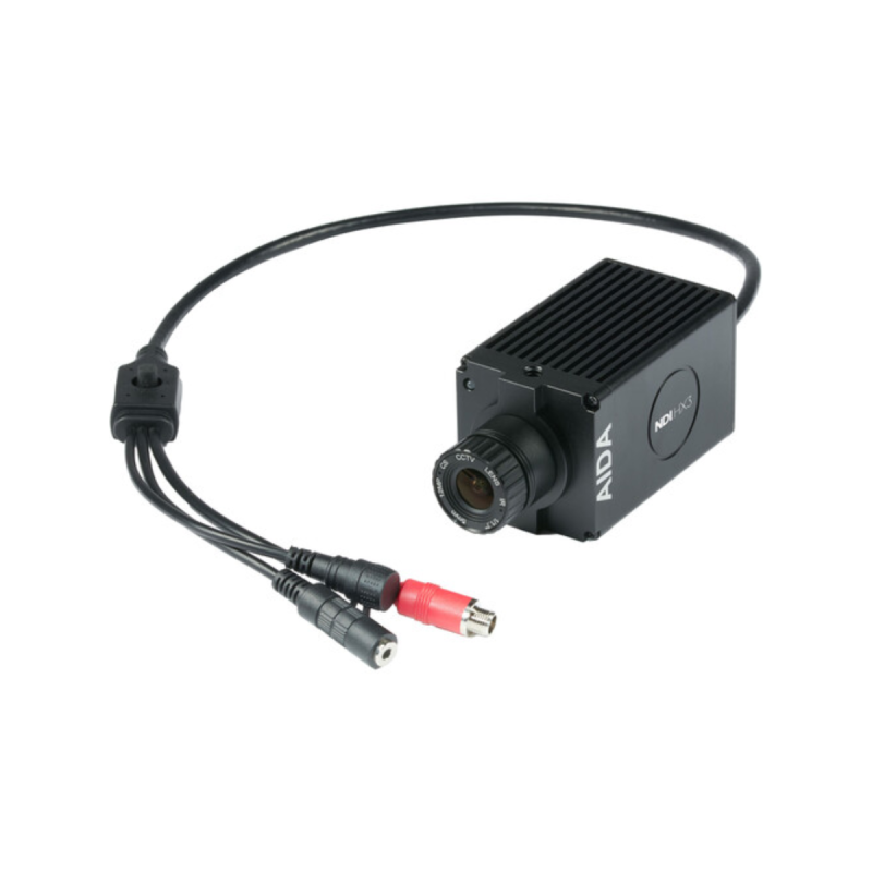Aida Caméra box POV 4K/60 NDI|HX3/IP/SRT/HDMI, Zoom x30 et PoE