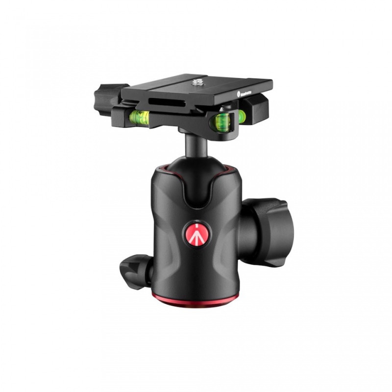 Manfrotto Rotule ball centrée 496 avec plateau Top Lock