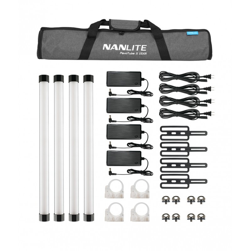 Nanlite Pavotube II 15XR Kit de 4 tubes