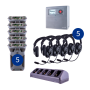 Riedel Bolero - Kit Intercom Standalone pour 5 postes