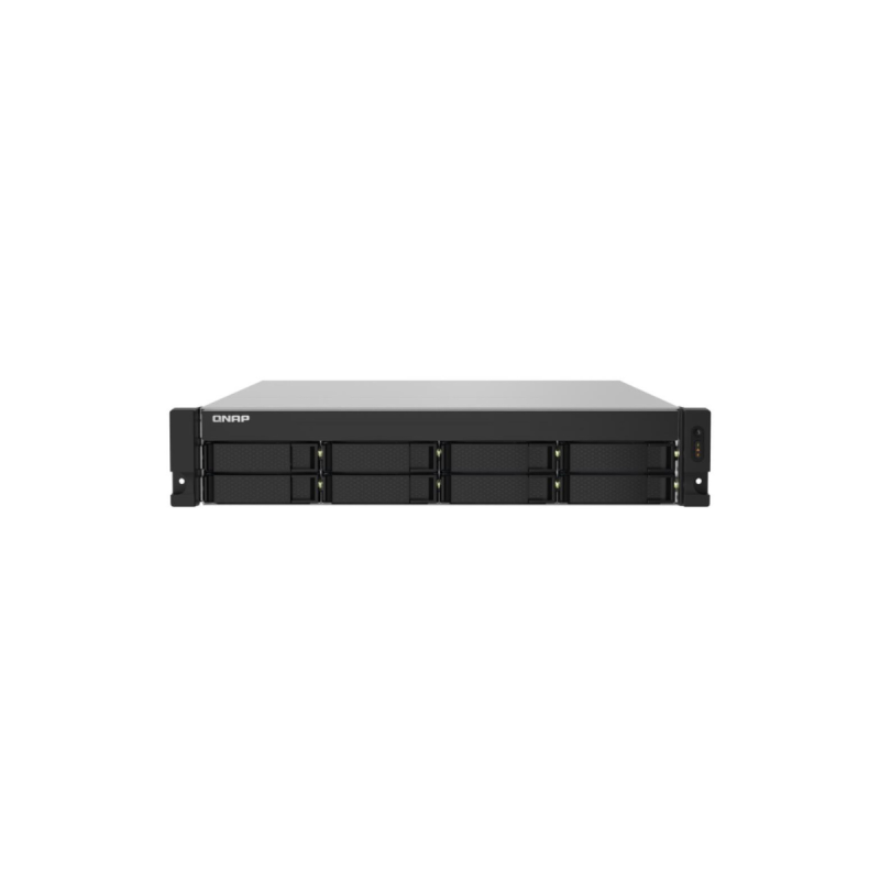 QNAP Rack 2U TS-832PXU-4G 80TB (8x10TB) Disques IronWolf