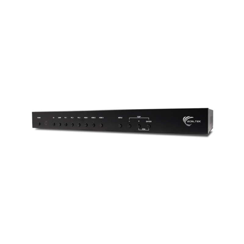 Scaltek Scaler 8 entrées Video Sortie HDMI 1080P+VGA-RS-232 IP