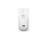 WE Souris filaire WE 1200DPI , USB, câble 1.5m métallique blanche