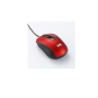 WE Souris filaire WE 1200DPI , USB, câble 1.5m métallique Bordeaux