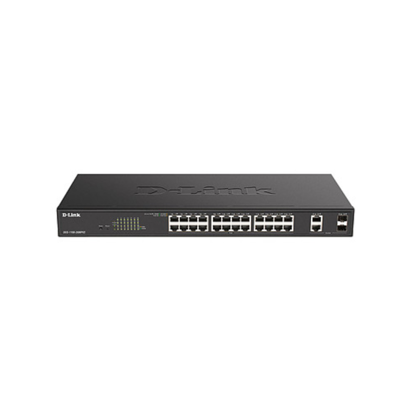 D-Link EasySmart Nuclias Connect 24xGigabit PoE/PoE+ 2xCombo GbE/SFP