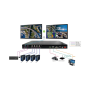 Partilink Multiviewer 4K/60 4:4:4 KVM - 4xHDMI2.0+4xUSB vers HDMI2.0
