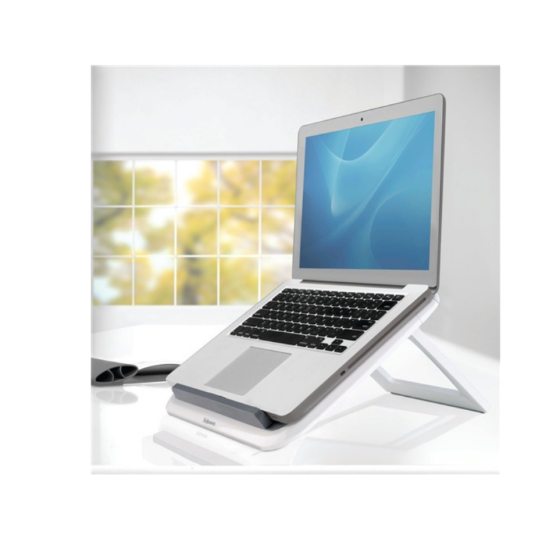 Fellowes support ordinateur portable angle ajustable i-spire blanc