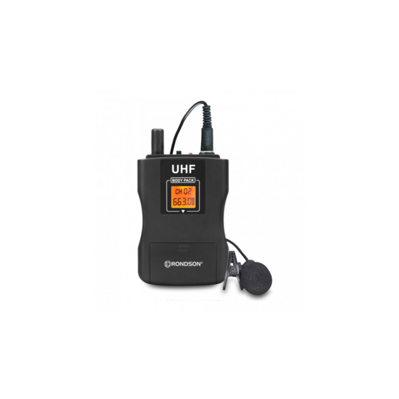 Rondson Ensemble UHF double diversity avec 2 microphones cravate