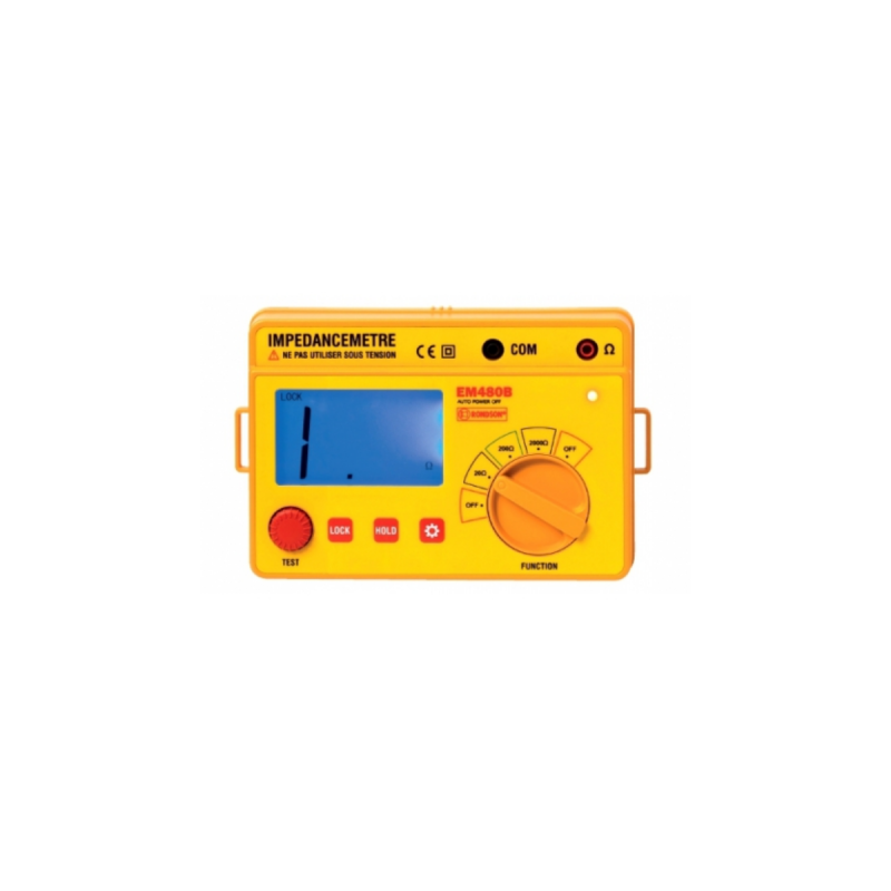 Rondson Impedancemètre, gamme de mesure 20 O/200 O/2000 O
