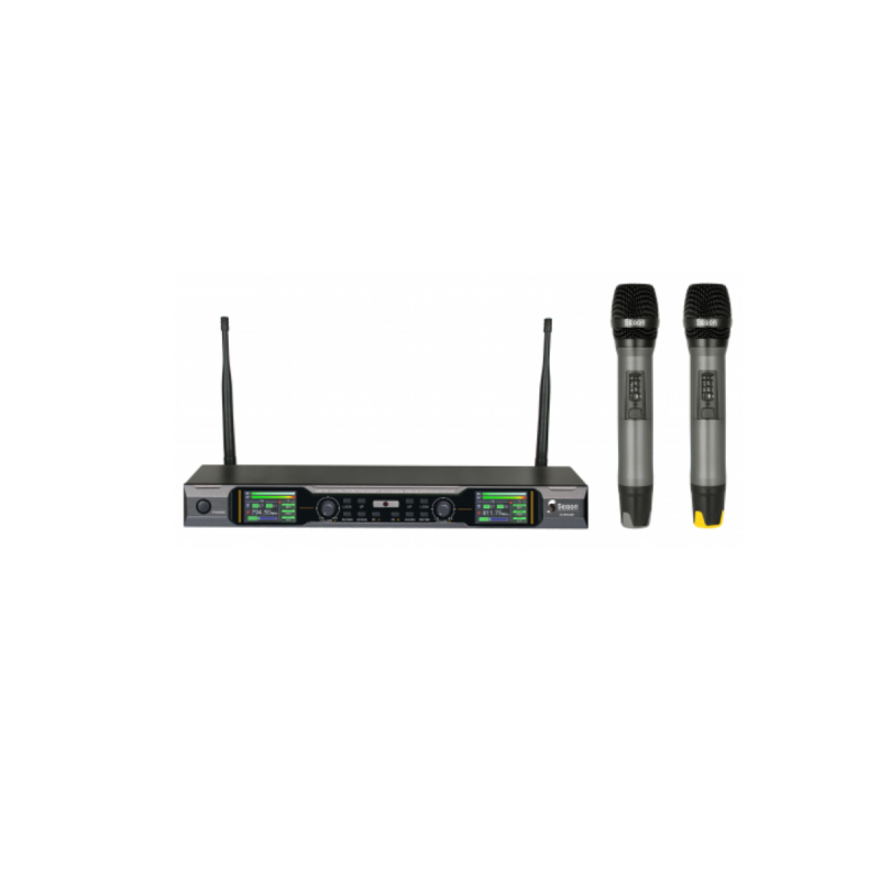 Segon Ensemble UHF double, 30 mw 2 micros main sync. IR 660-690MHz