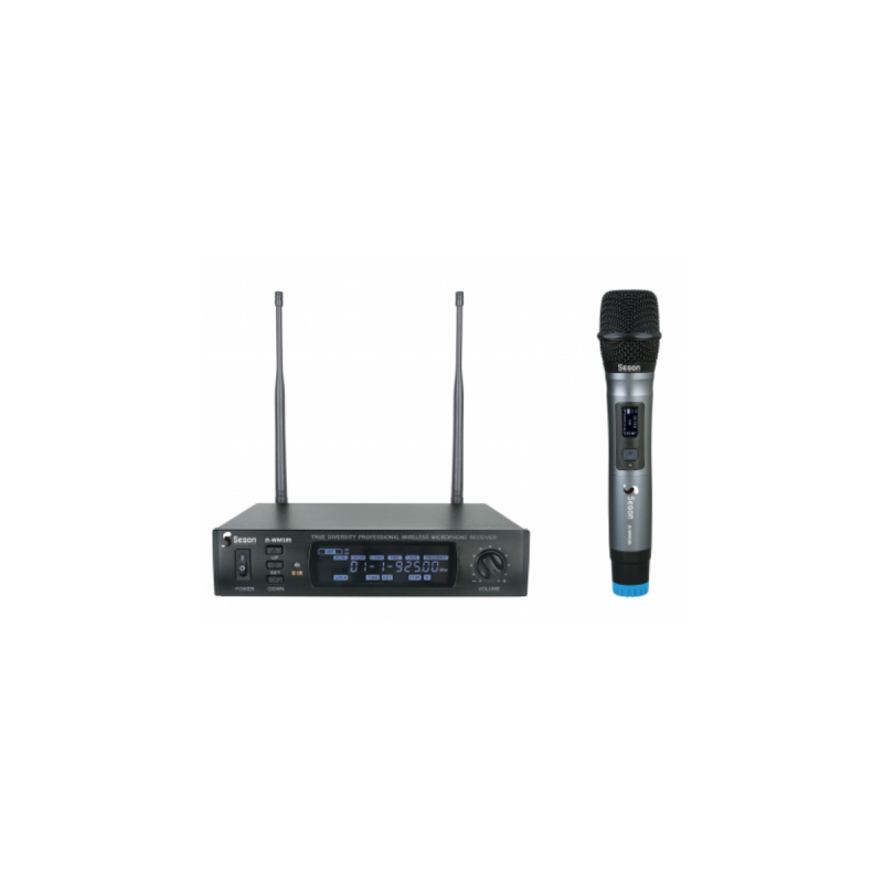 Segon Ensemble Professionnel UHF 30mw émetteur main 660-690MHz