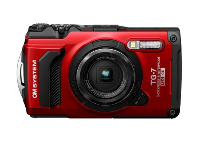 OM System Tough TG-7 Appareil photo compact étanche Rouge