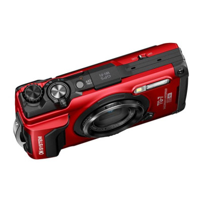 OM System Tough TG-7 Appareil photo compact étanche Rouge
