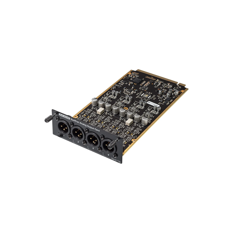 Auvitran Analog output card with 4 Out on 4x XLR