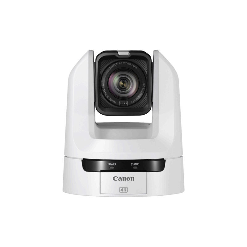 Canon Caméra PTZ CR-N100 4K UHD Zoom 20x blanc