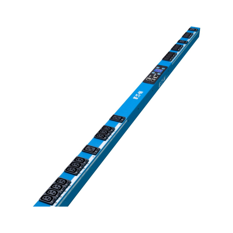 Eaton PDU Monophasé, 32A, Vertical (0U), Technologie Managed bleu