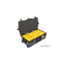 Peli Air 1615 Valise avec kit de cloisons jaune avec velcro, noire
