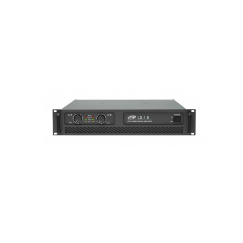 JD-Media Ampli stéréo pro - 2 x 175 W/8 ohms - 230V - 19" 2U