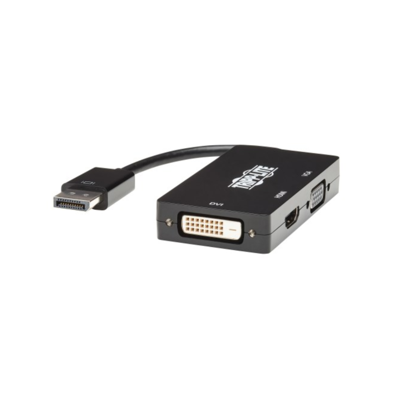 Eaton DisplayPort to VGA/DVI/HDMI All-in-One Converter Adapter