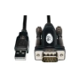 Tripp Lite USB-A to RS232 (DB9) Serial Adapter Cable - (M/M) (1.52 m)