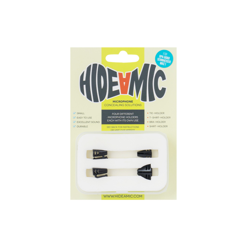 Hide a Mic Support souple pour micro cravate DPA 6060, 4 supports