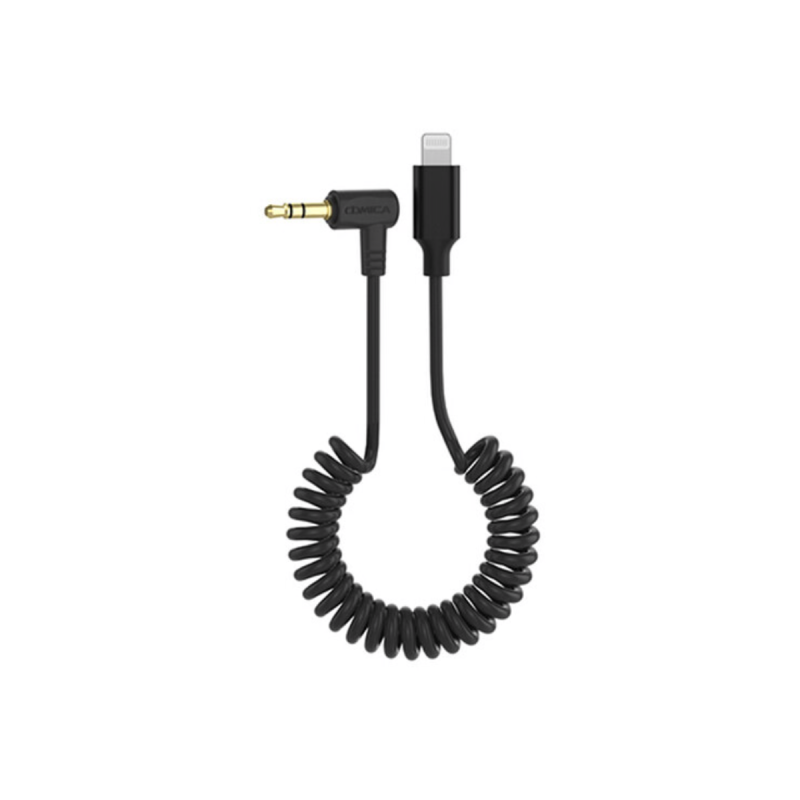COMICA 3.5mm TRS to Ligntning Audio Adapter Cable